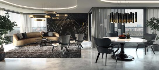 Мраморный обеденный овальный стол на одной ножке