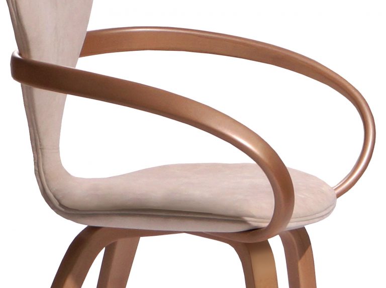 Деревянные венские стулья с подлокотниками на кухню