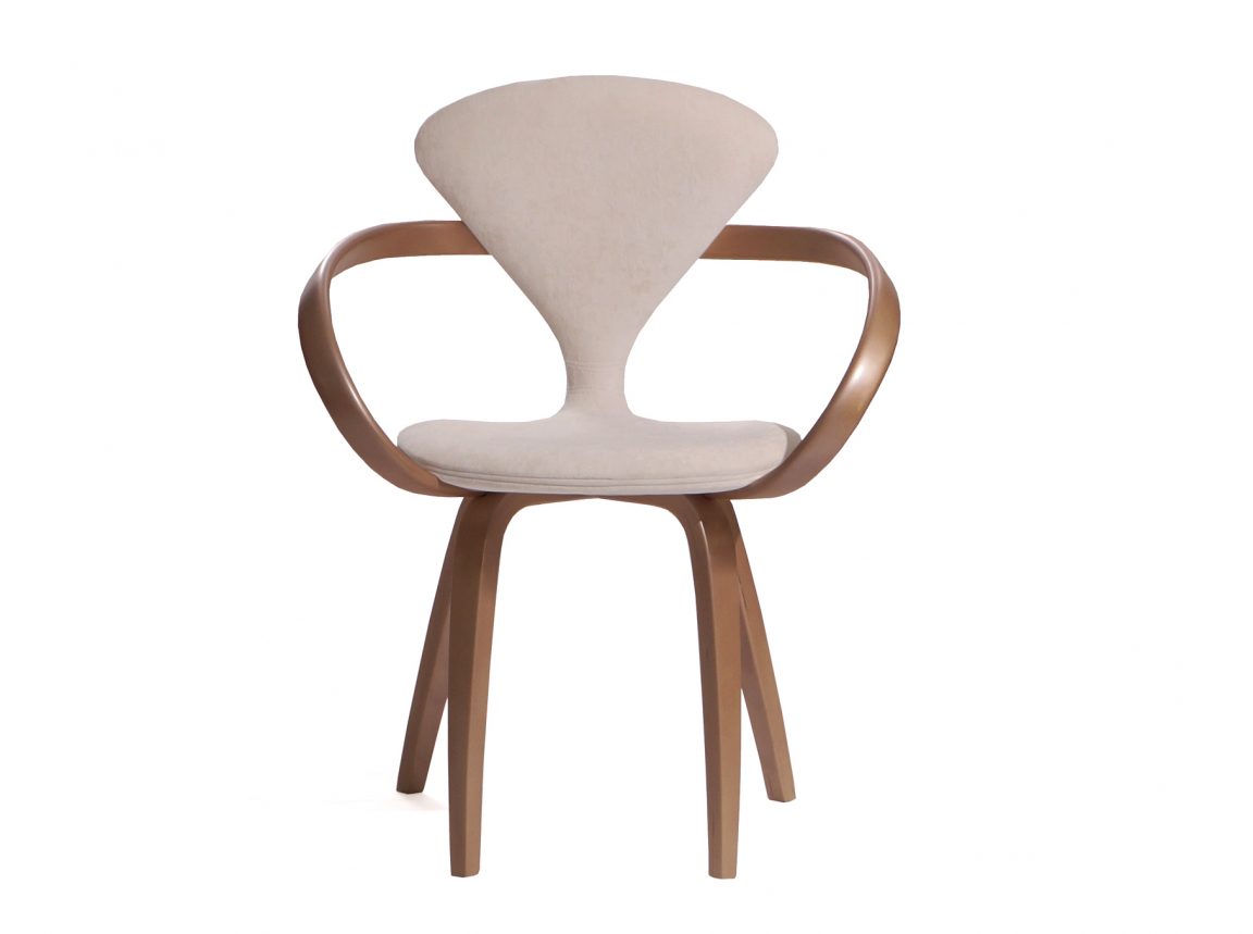 Элегантный деревянный стул белый