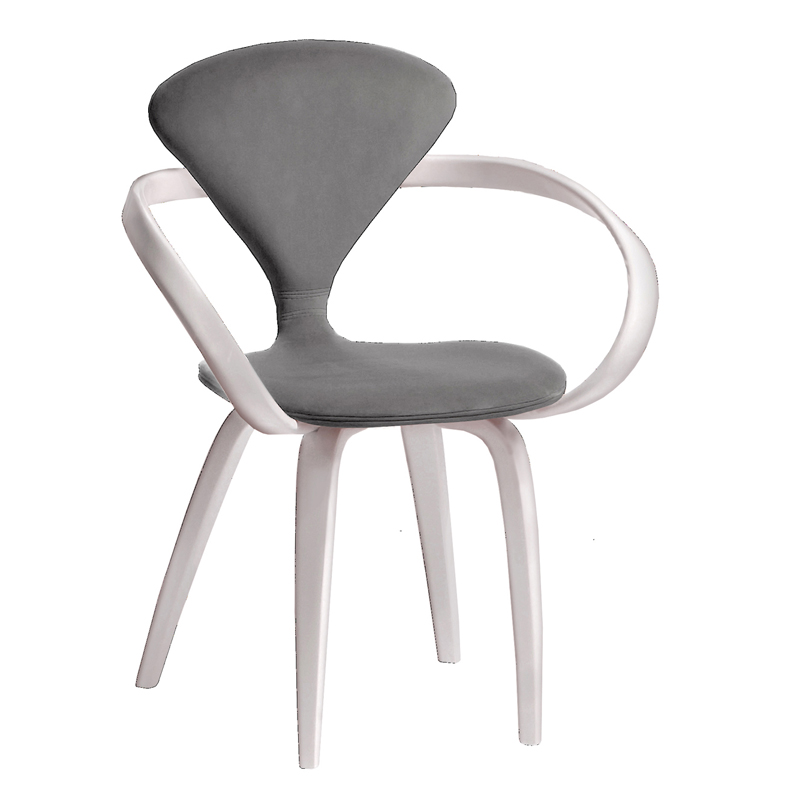 Элегантный серый стул стильный